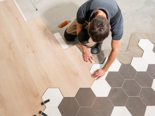 Flooring installation services in Fairbanks, AK