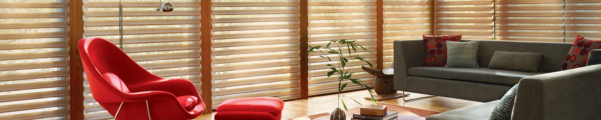 Window treatments provided by Fairbanks CarpetsPlus